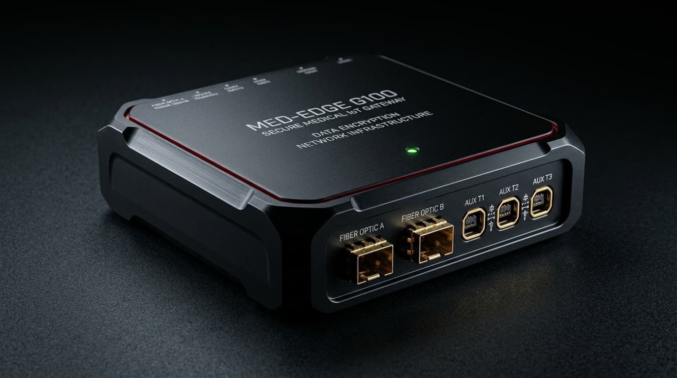 BloodPact Connect Gateway G100 Milled Aluminum Enclosure