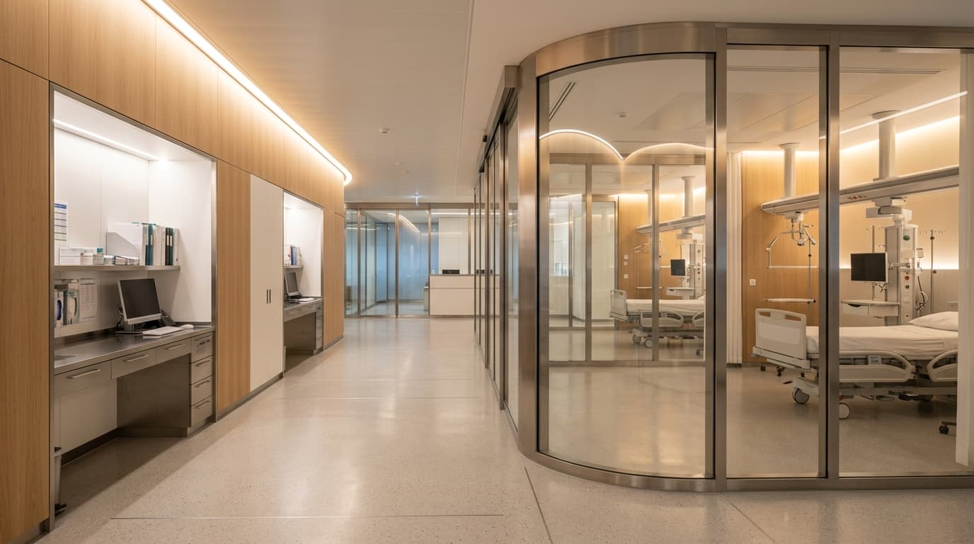 Sterile Hospital Architecture and Integrated ICU Suites